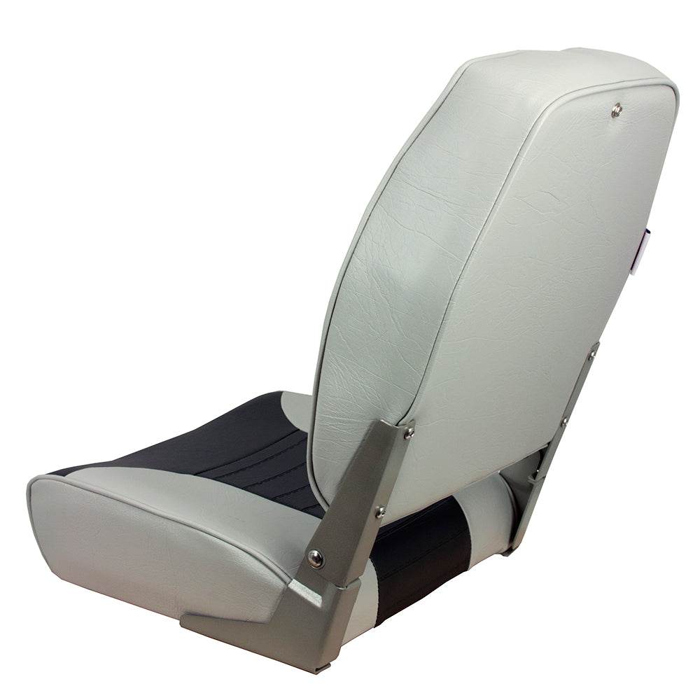 Suncoast Marine and Auto offers Springfield High Back Multi-Color Folding Seat - Grey/Charcoal [1040663]
