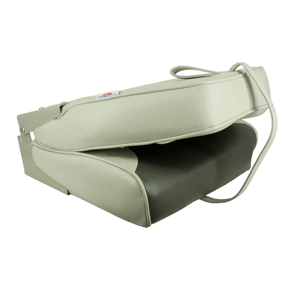 Suncoast Marine and Auto offers Springfield High Back Multi-Color Folding Seat - Grey/Charcoal [1040663]