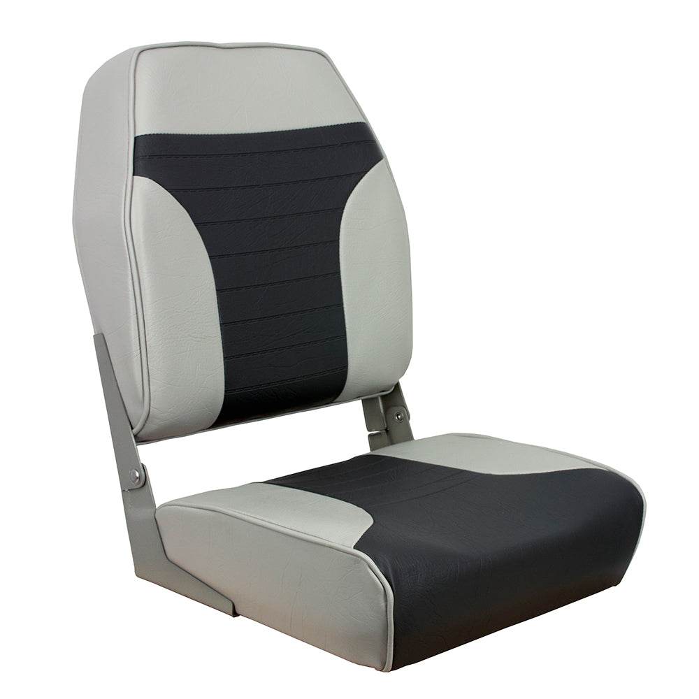 Suncoast Marine and Auto offers Springfield High Back Multi-Color Folding Seat - Grey/Charcoal [1040663]