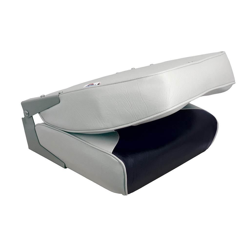 Suncoast Marine and Auto offers Springfield High Back Multi-Color Folding Seat - Blue/Grey [1040661]