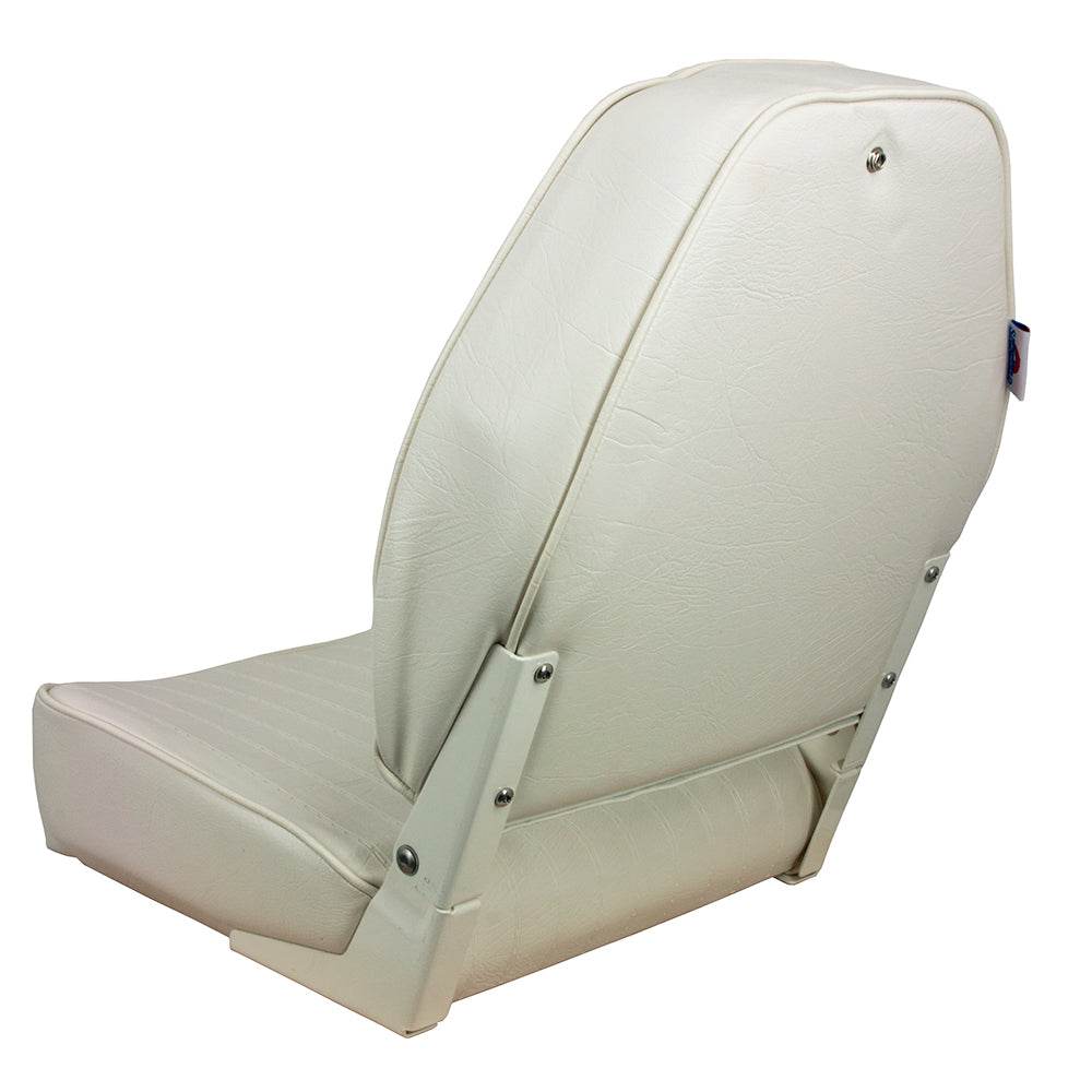 Suncoast Marine and Auto offers Springfield High Back Folding Seat - White [1040649]