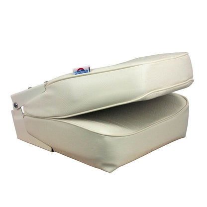 Suncoast Marine and Auto offers Springfield High Back Folding Seat - White [1040649]