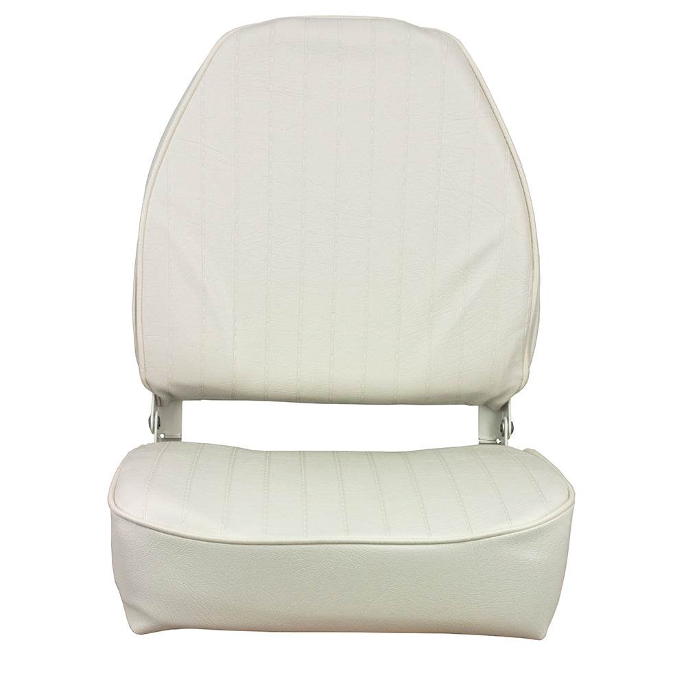 Suncoast Marine Supply offers Springfield Economy High-Back White Folding Seat