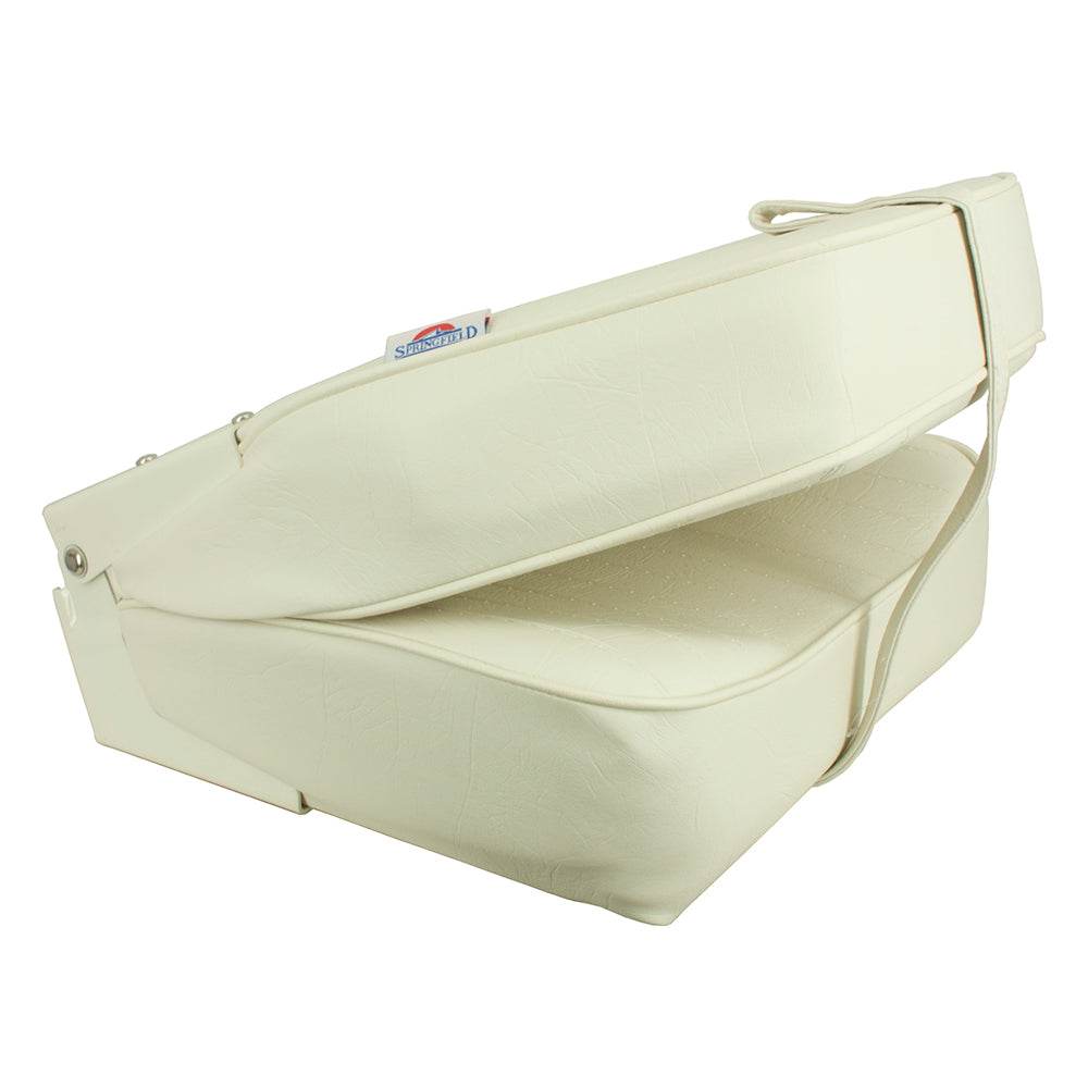 Suncoast Marine and Auto offers Springfield High Back Folding Seat - White [1040649]