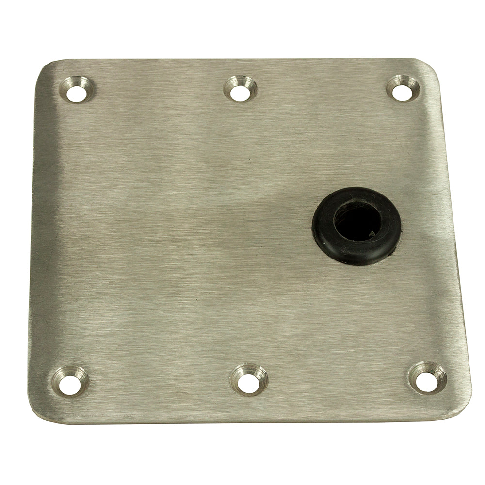 Suncoast Marine and Auto offers Springfield KingPin 7" x 7" Offset - Stainless Steel - Square Base (Standard) [1620003]