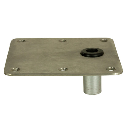 Suncoast Marine and Auto offers Springfield KingPin 7" x 7" Offset - Stainless Steel - Square Base (Standard) [1620003]