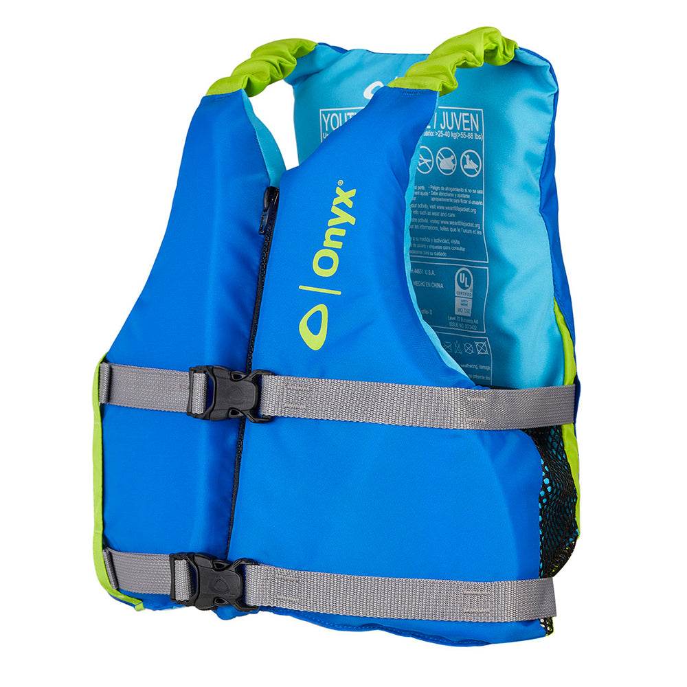 Onyx Youth Universal Paddle Vest - Blue [121900-500-002-21] - Suncoast Marine & Auto Supply 