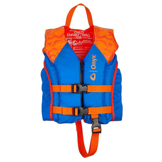 Onyx Shoal All Adventure Child Paddle Water Sports Life Jacket - Orange [121000-200-001-21] - Suncoast Marine & Auto Supply 