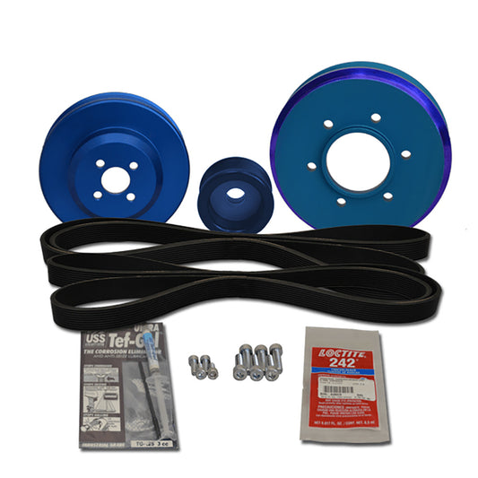 Suncoast Marine and Auto offers Balmar Pulley Kit, Yanmar 4JH4-HTE-TE-DTE [48-YSP-4JH-B]