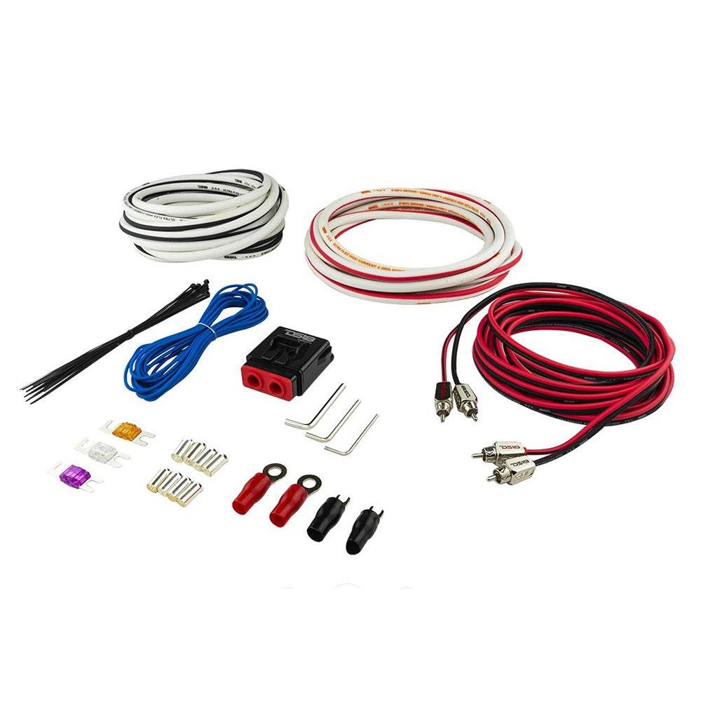 Suncoast Marine and Auto offers DS18 Hydro Power Amplifier Install Kit - 4GA [MOFCKIT4]