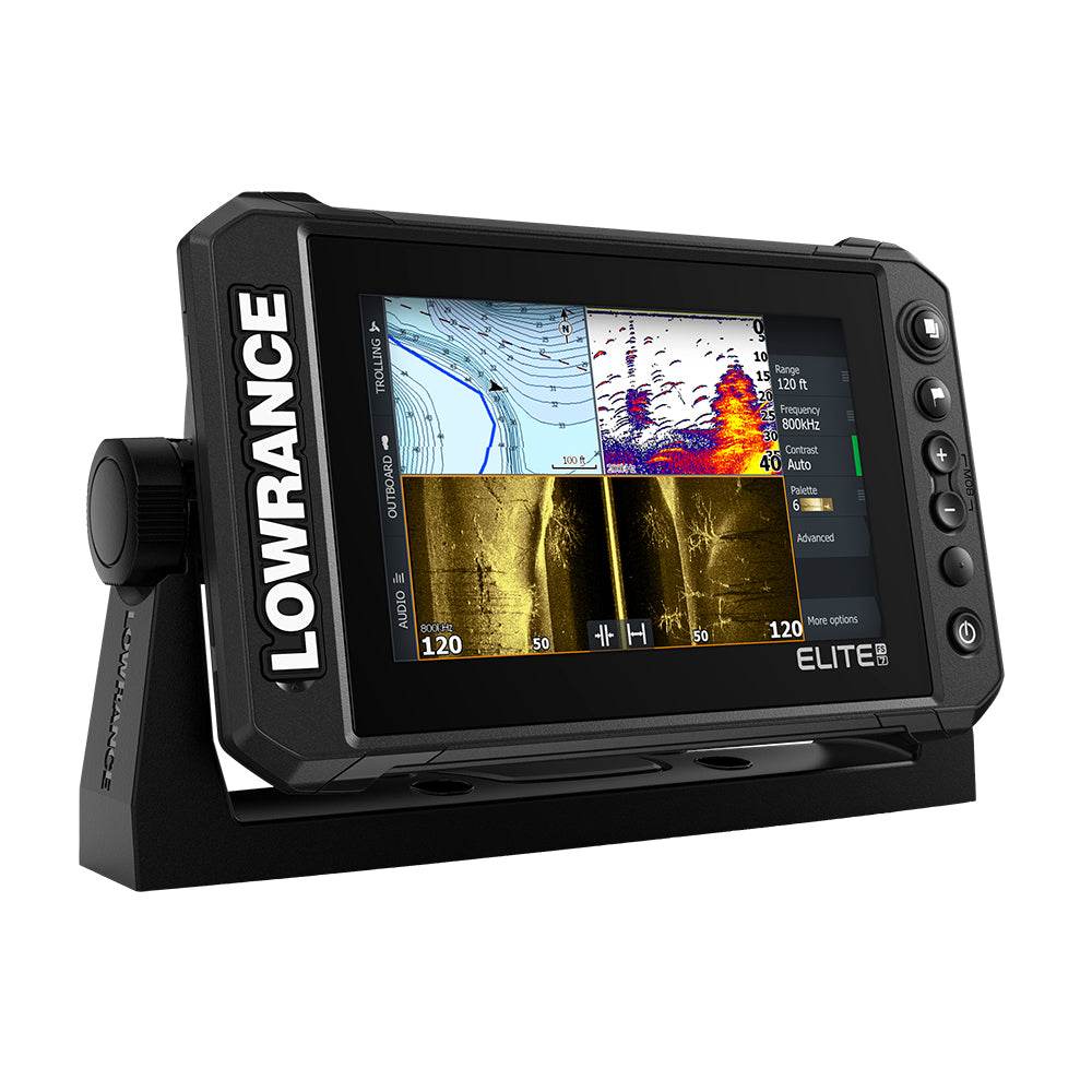 Suncoast Marine Supply offers Lowrance 7" Elite FS 7 Chartplotter/Fishfinder w/ Transducer