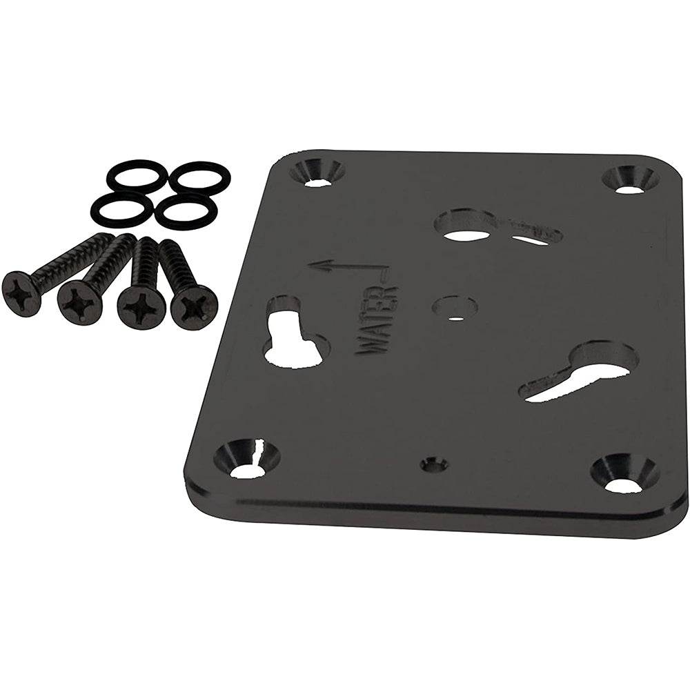 Panther Spare Bow Mount Base Kit f/ King Pin - Black - Powder Coat [KPBQCKB] - Suncoast Marine & Auto Supply 