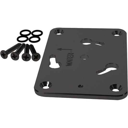 Panther Spare Bow Mount Base Kit f/ King Pin - Black - Powder Coat [KPBQCKB] - Suncoast Marine & Auto Supply 