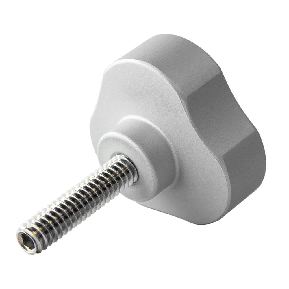 Suncoast Marine and Auto offers PTM Watersports KNB-17 Replacement Knob f/UCX-17 PRO Mirror - Silver [P13157-105]