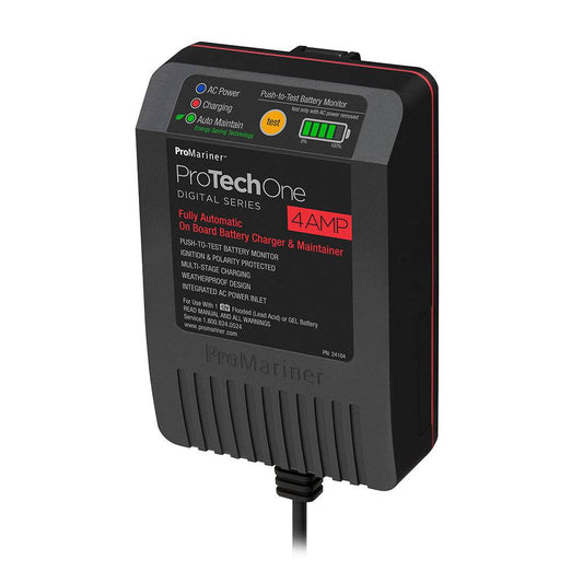 ProMariner ProTechOne - 4 AMP - AC Inlet [24104] - Suncoast Marine & Auto Supply 