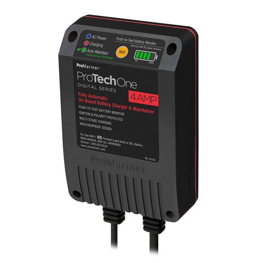 ProMariner ProTechOne - 4 AMP - Corded [25104] - Suncoast Marine & Auto Supply 