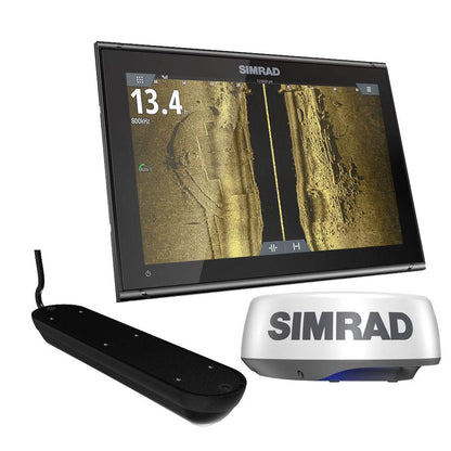 Suncoast Marine and Auto offers Simrad GO9 9" XSE with HALO20+ radar, Active Imaging 3-in-1 Transducer & C-MAP DISCOVER