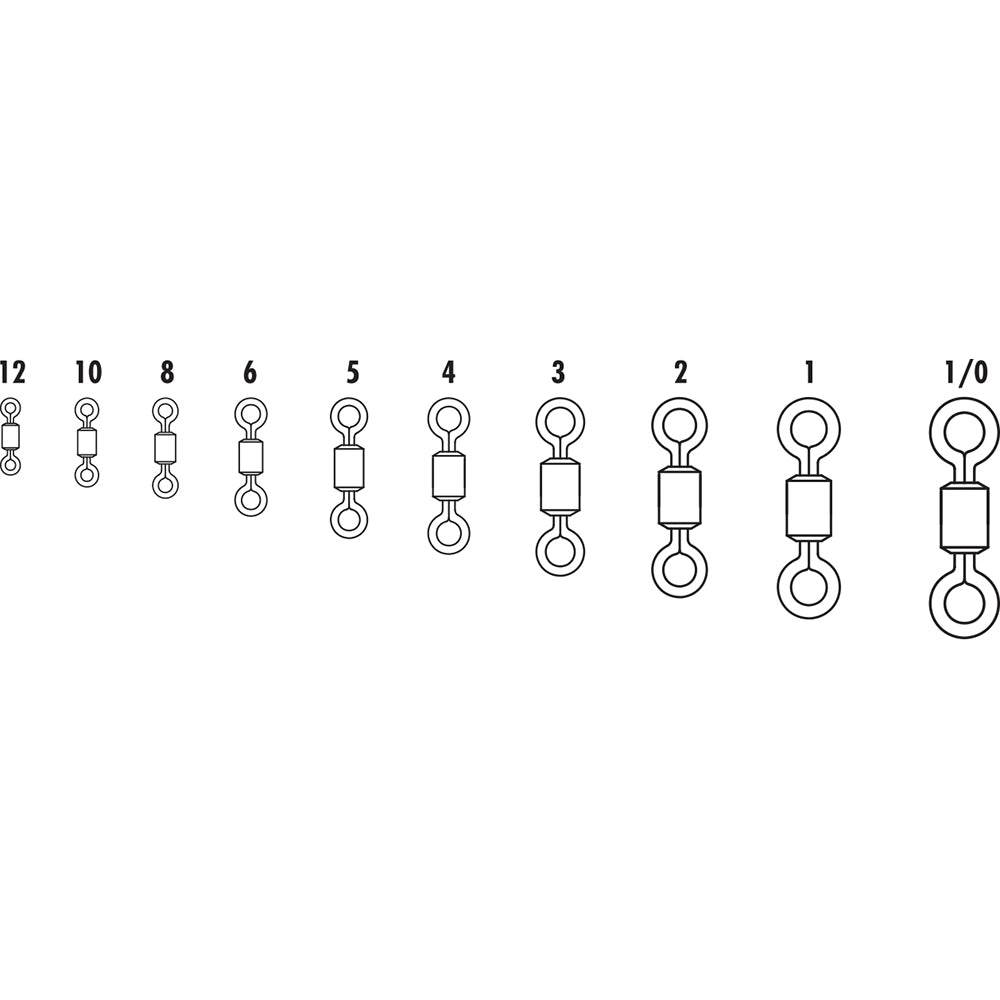 VMC SSRS Stainless Steel Rolling Swivel #2VP - 310lb Test *50-Pack [SSRS#2VP] - Suncoast Marine & Auto Supply 