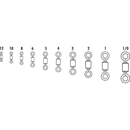 VMC SSRS Stainless Steel Rolling Swivel #2VP - 310lb Test *50-Pack [SSRS#2VP] - Suncoast Marine & Auto Supply 