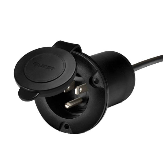 Guest AC Universal Plug Holder - Black [150PHB] - Suncoast Marine & Auto Supply 