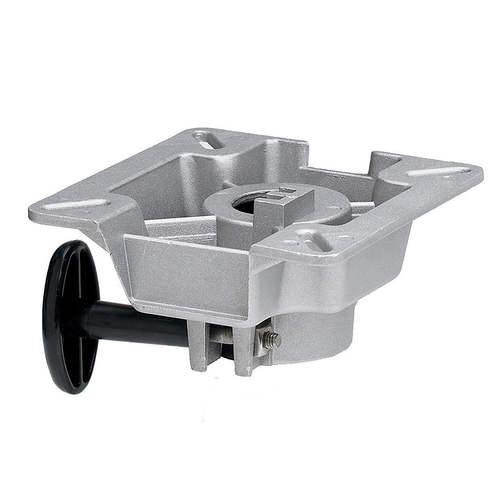 Suncoast Marine and Auto offers Attwood SWIVL-EZE LakeSport 2-3/8" Seat Mount w/Friction Control - Aluminum (818440)