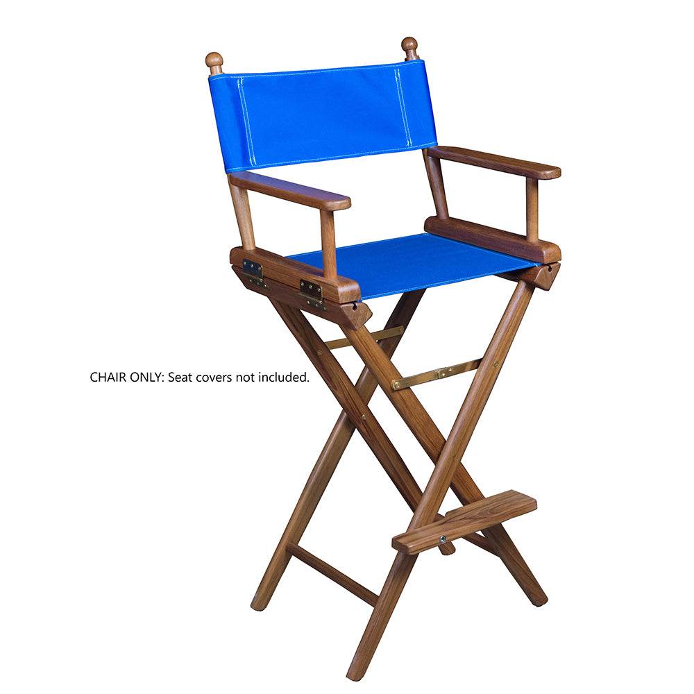 Suncoast Marine and Auto offers Whitecap Captains Chair w/o Seat Covers - Teak (60039)