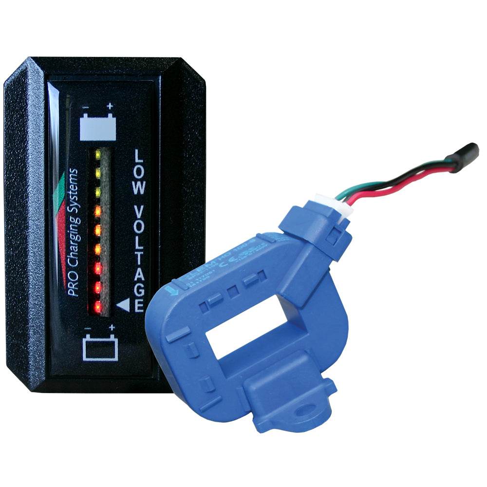 Dual Pro Lithium Battery Gauge - Single - Rectangle Vertical Display [BFGVLITH] - Suncoast Marine & Auto Supply 