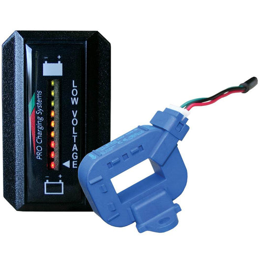 Dual Pro Lithium Battery Gauge - Single - Rectangle Vertical Display [BFGVLITH] - Suncoast Marine & Auto Supply 