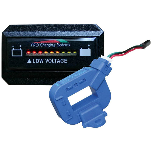 Dual Pro Lithium Battery Gauge - Single - Rectangle Horizontal Display [BFGHLITH] - Suncoast Marine & Auto Supply 