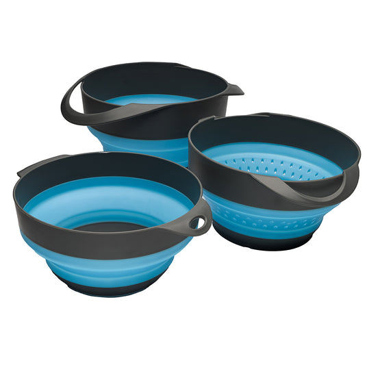 Suncoast Marine and Auto offers S.O.L. Survive Outdoors Longer Flat Pack Bowls Strainer Set [0140-1006]