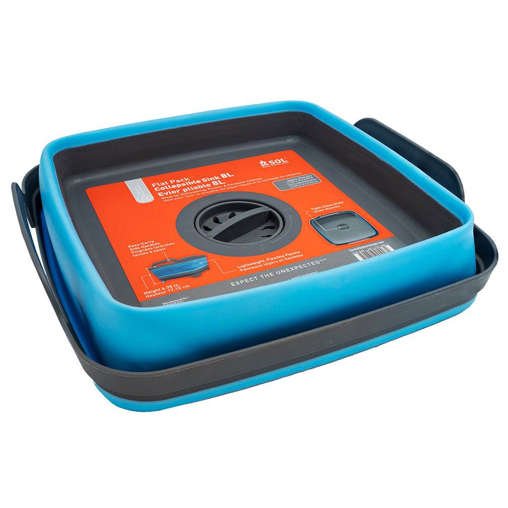 Suncoast Marine and Auto offers S.O.L. Survive Outdoors Longer Flat Pack Sink - 8L [0140-1008]