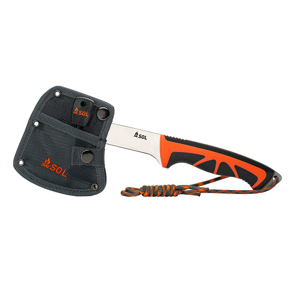 Suncoast Marine and Auto offers S.O.L. Survive Outdoors Longer Stoke Camp Hatchet [0140-1016]