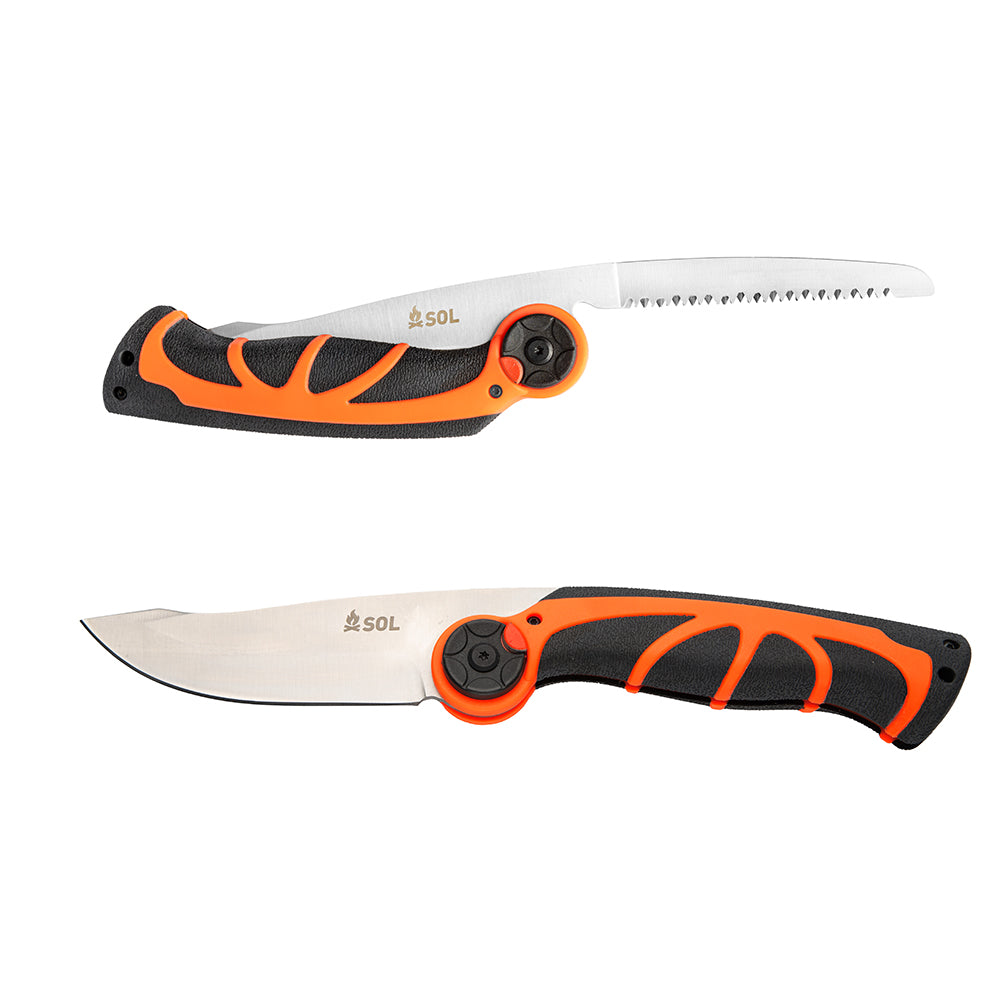 Suncoast Marine and Auto offers S.O.L. Survive Outdoors Longer Stoke Pivot Knife Saw [0140-1018]