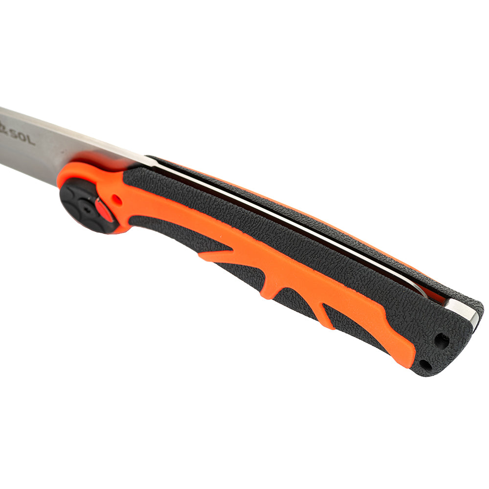 Suncoast Marine and Auto offers S.O.L. Survive Outdoors Longer Stoke Pivot Knife Saw [0140-1018]