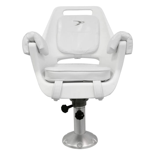 Wise Seating 8WD007-7-710 Deluxe Pilot Chair & Cushions w/ Adjustable Pedestal & Spider Mount