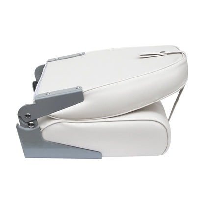 Wise Traditional High-Back Fishing Seat (White)