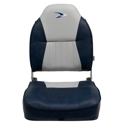 Suncoast Marine and Auto offers Wise Lund Style High-Back Fishing Seat - Grey/Navy [8WD640PLS-660]