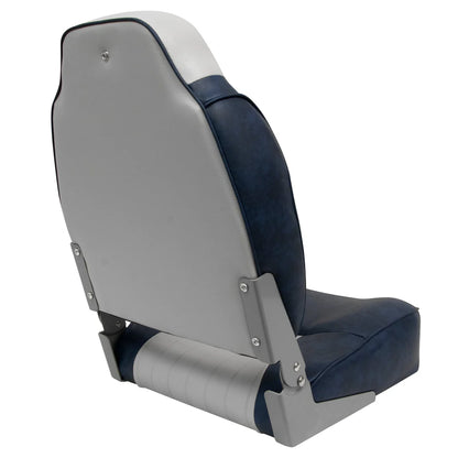 Suncoast Marine and Auto offers Wise Lund Style High-Back Fishing Seat - Grey/Navy [8WD640PLS-660]