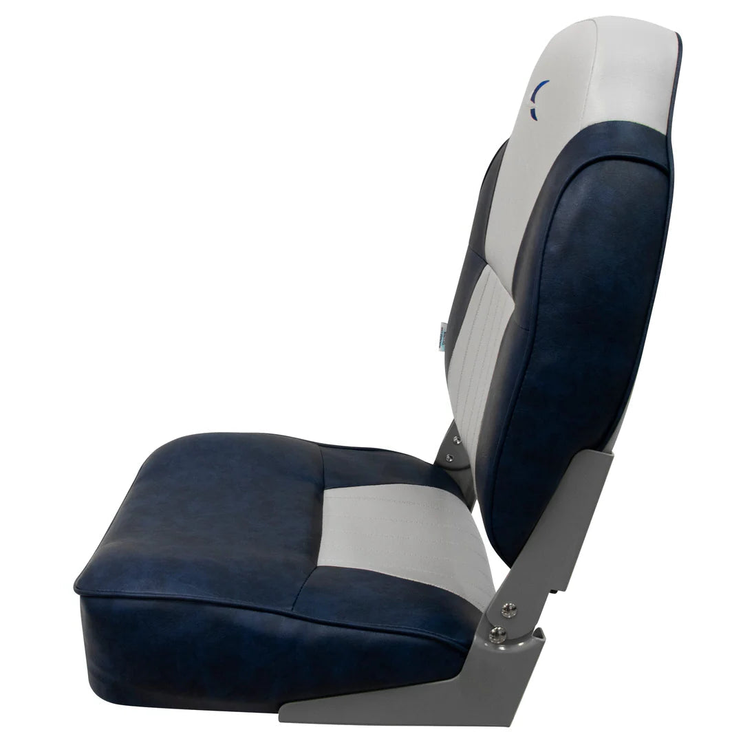 Suncoast Marine and Auto offers Wise Lund Style High-Back Fishing Seat - Grey/Navy [8WD640PLS-660]