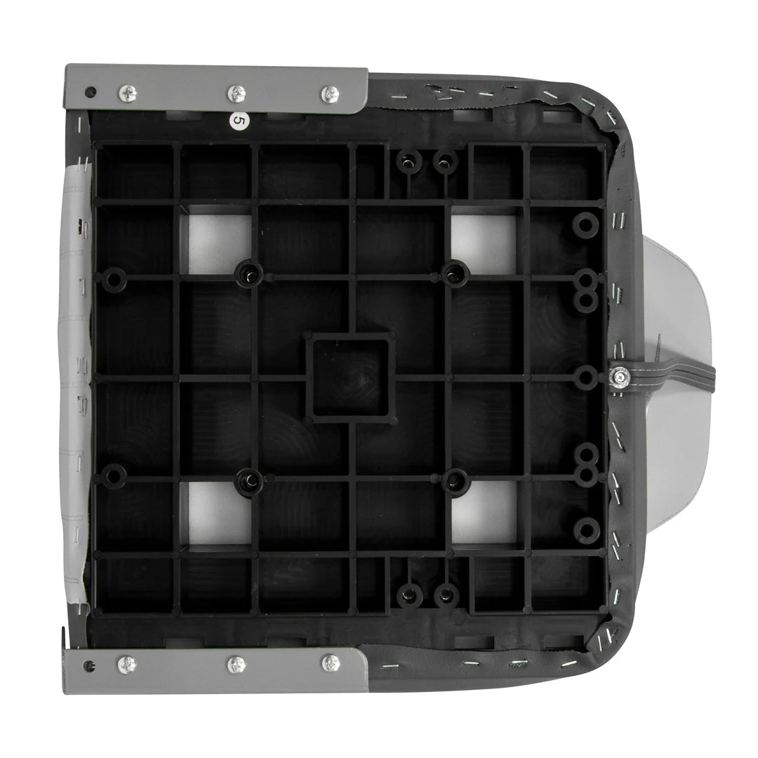 Wise Lund Style High-Back Fishing Seat (Grey/Charcoal)