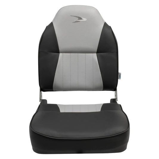 Suncoast Marine and Auto offers Wise Lund Style High-Back Fishing Seat - Grey/Charcoal [8WD640PLS-664]