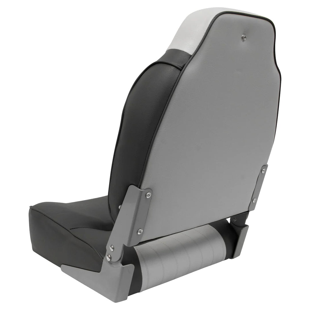 Suncoast Marine Supply offers Wise Lund Style High-Back Fishing Seat (Grey/Charcoal)