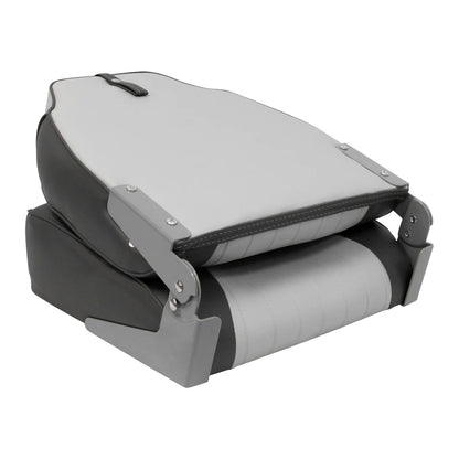 Wise Lund Style High-Back Fishing Seat (Grey/Charcoal)