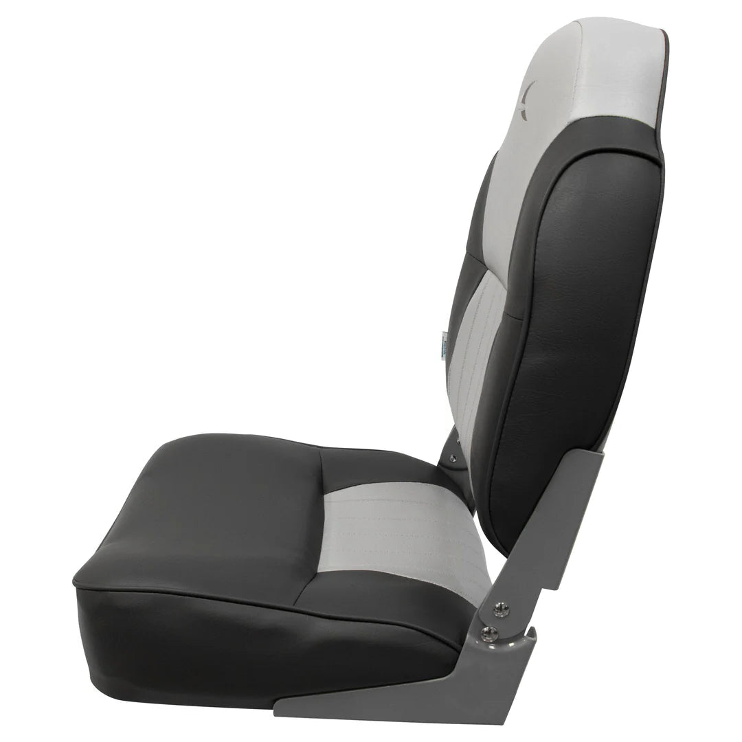 Suncoast Marine Supply offers Wise Lund Style High-Back Fishing Seat (Grey/Charcoal)