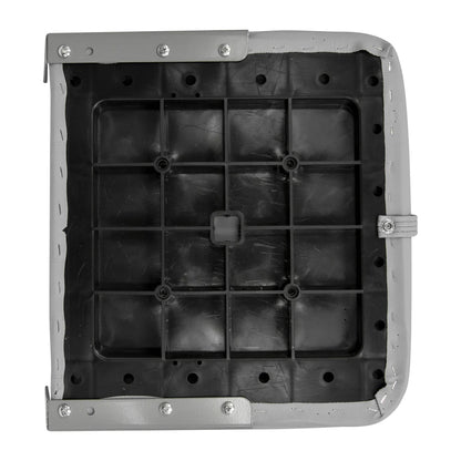 Wise Standard Low-Back Fishing Seat (Grey/Charcoal)