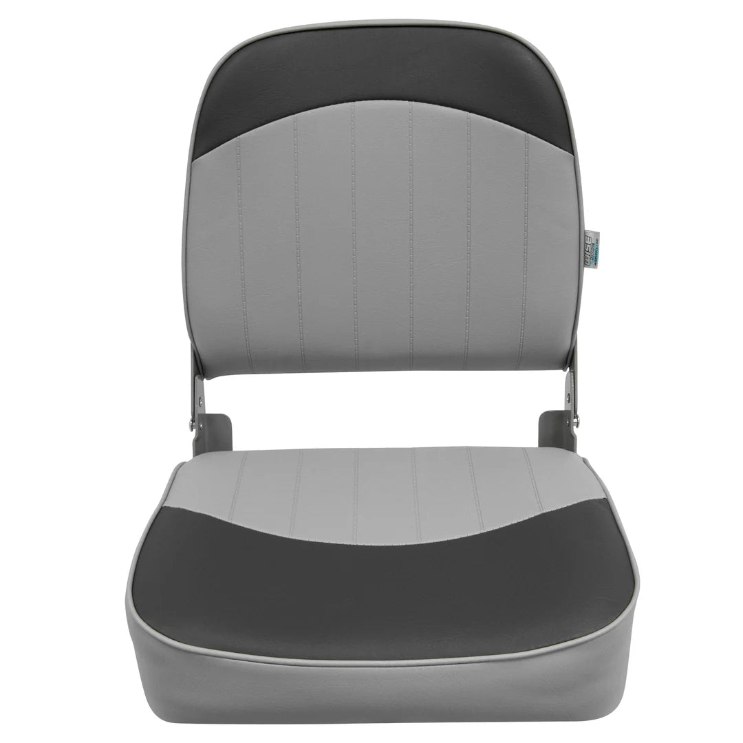 Suncoast Marine and Auto offers Wise Standard Low-Back Fishing Seat - Grey/Charcoal [8WD734PLS664]