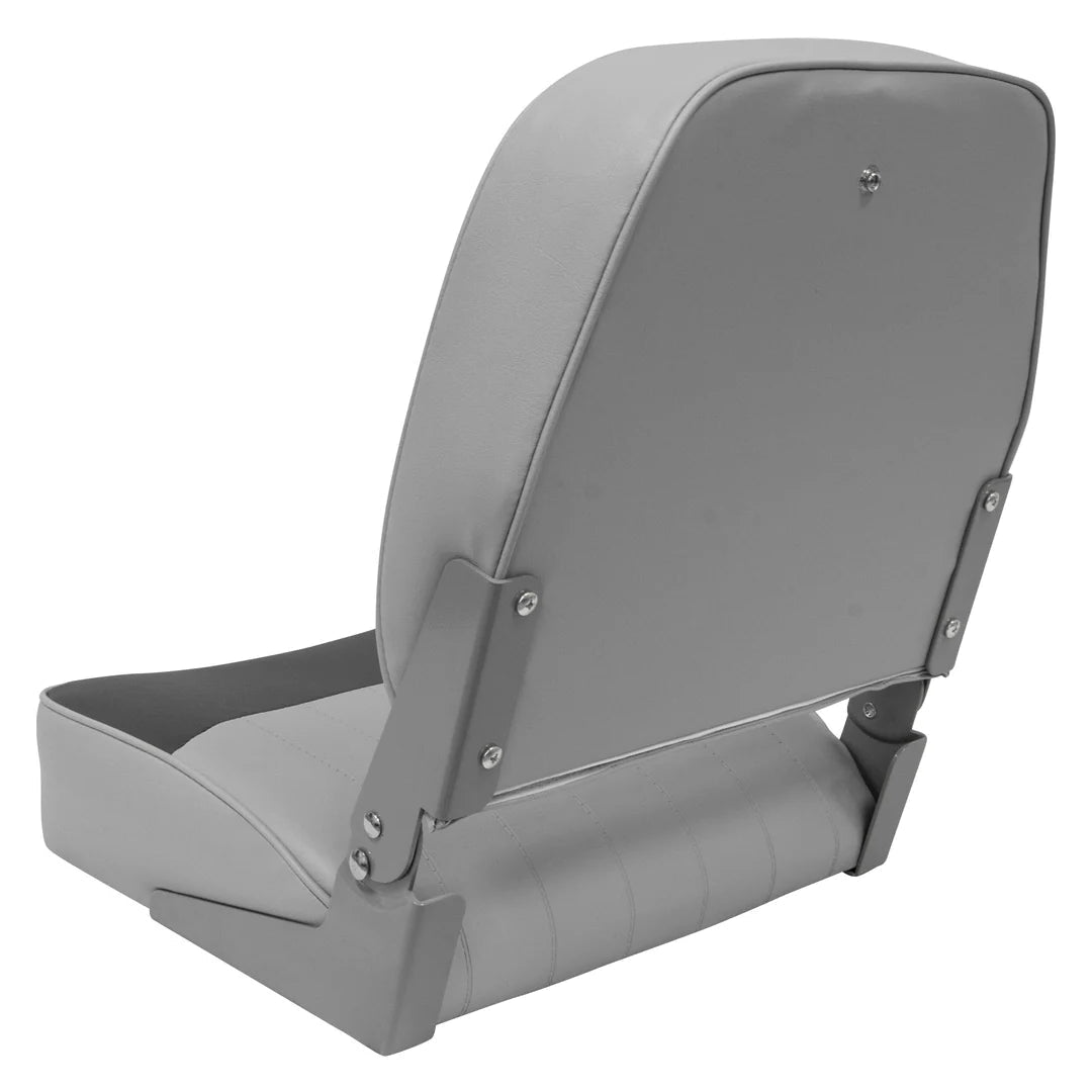 Suncoast Marine Supply offers Wise Standard Low-Back Fishing Seat (Grey/Charcoal)