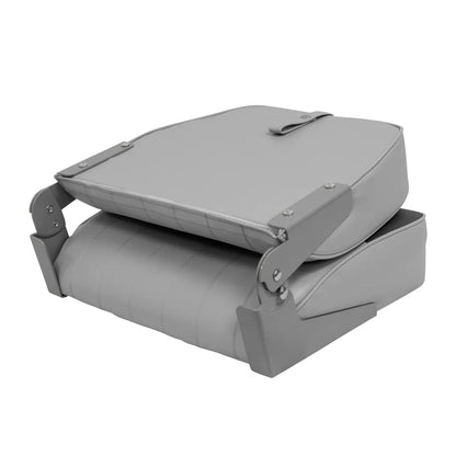 Suncoast Marine and Auto offers Wise Standard Low-Back Fishing Seat - Grey/Charcoal [8WD734PLS-664]