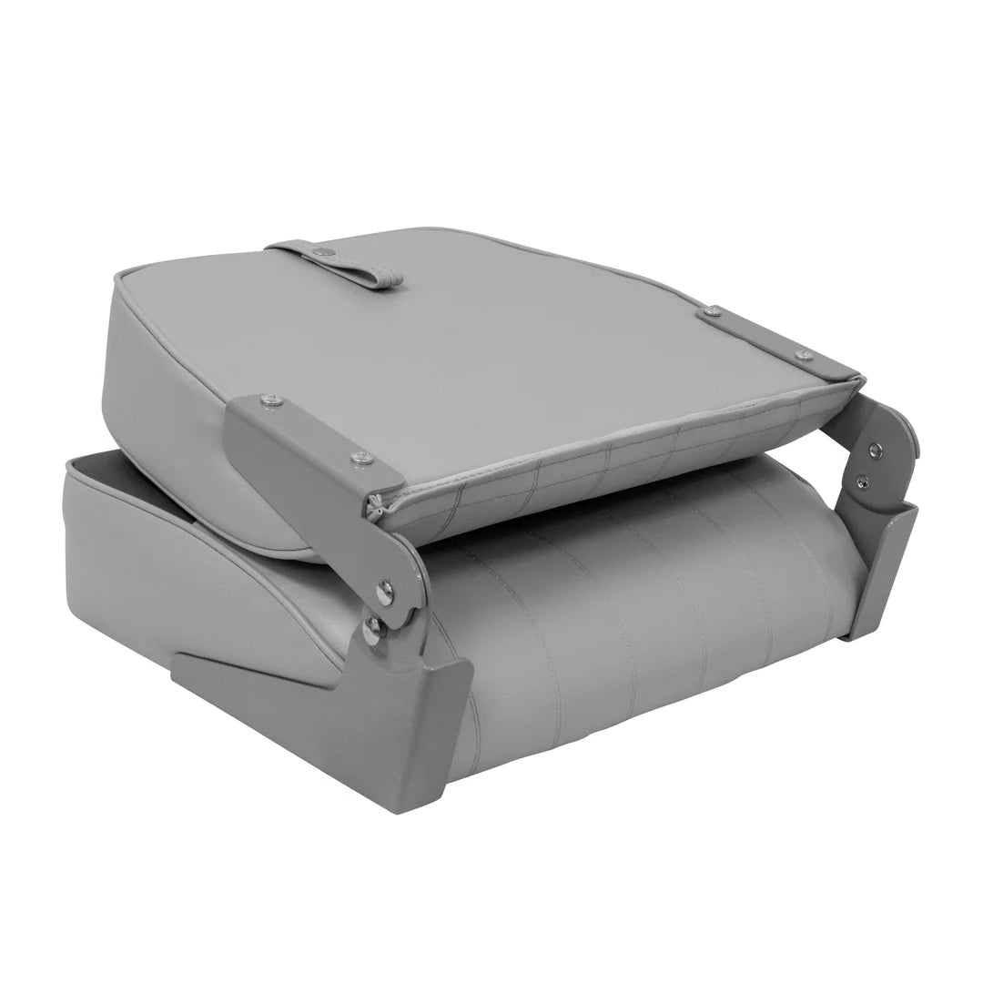 Suncoast Marine and Auto offers Wise Standard Low-Back Fishing Seat - Grey/Charcoal [8WD734PLS-664]