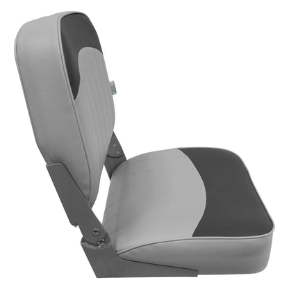 Suncoast Marine and Auto offers Wise Standard Low-Back Fishing Seat - Grey/Charcoal [8WD734PLS-664]